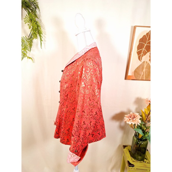 Shanghai Soho Women's Red Asian Jacket XXL - Picture 6 of 9